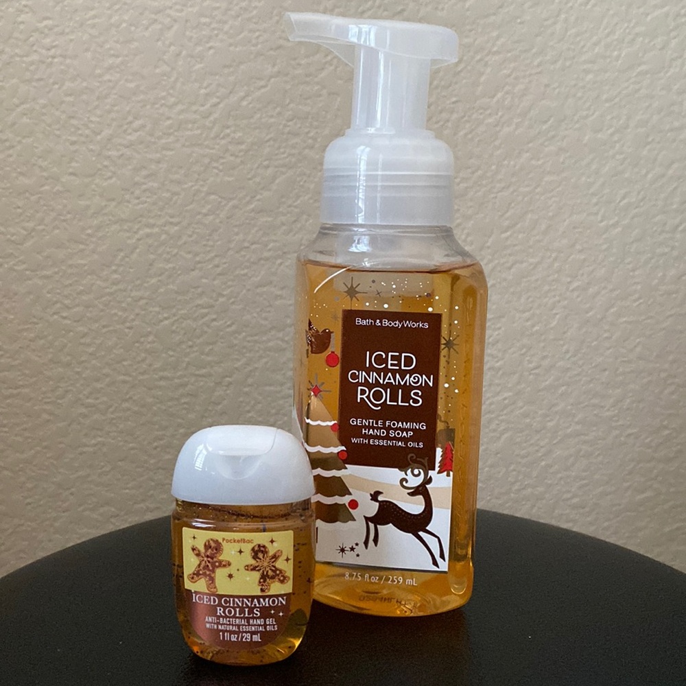 Bath And Body Works Iced Cinnamon Rolls Set